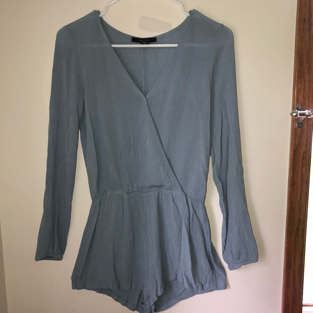 Light Blue Romper